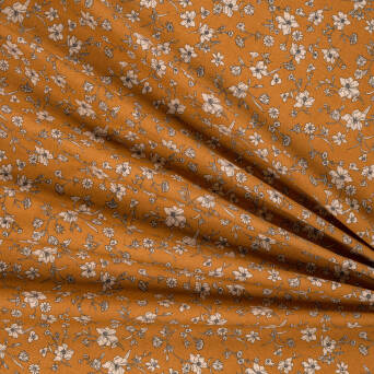 Baumwollstoff mit Muster PREMIUM FLOWERS ON SIERRA #8135-03