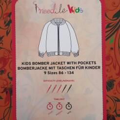 Kids Bomber jacket with pockets EN/DE
