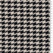 Mantelstoff mit Wolle  DOUBLE HOUNDSTOOTH  #D102-01