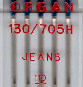 ORGAN - Universal JEANS Nadeln 5 Stück / Dicke 110