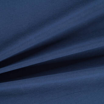 WASHED COTTON fabric INFINITY BLUE