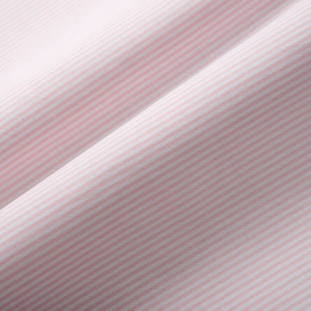 Tkanina bawełniana elastyczna -paseczki pastel róż