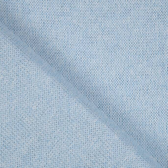 Sweater fabric MILKY BLUE  D0375#05