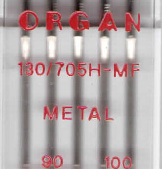 ORGAN -  Nadel  METAL  5 Stk. MIX / Dicke 90, 100