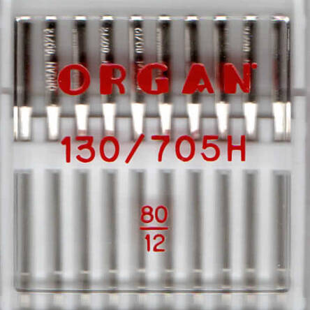 ORGAN - Universalnadeln für Stoffe 10 Stück / Dicke 80