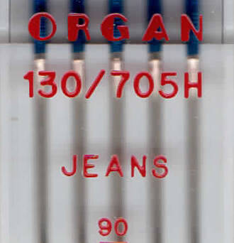 ORGAN - Universal JEANS Nadeln 5 Stück / Dicke 90
