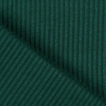 Knitted sweater fabric 300g - DARK GREEN