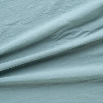 WASHED COTTON fabric MISTY GREEN