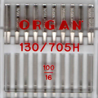 ORGAN - Universalnadeln für Stoffe 10 Stück / Dicke 100