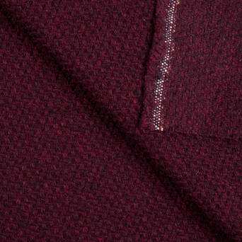 Fabric with wool  CHERRY MAHOGANY #D19-02