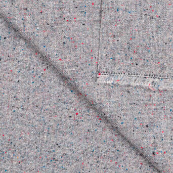 Fabric with wool  LUNAR ROCK #D24-01