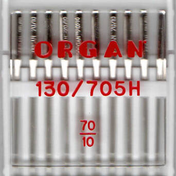 ORGAN - Universalnadeln für Stoffe 10 Stück / Dicke 70