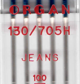 ORGAN - Universal JEANS Nadeln 5 Stück / Dicke 100