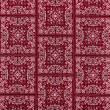 Baumwollstoff mit Muster PREMIUM RED ETHNIC PAISLEY #114 #02
