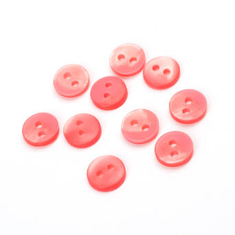 Button - 10 mm CORAL