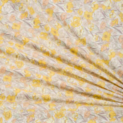 Cotton fabric FLOWERS SOLAR POWER  #8108-01